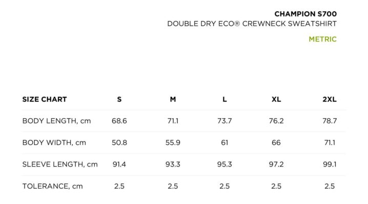 Chapmion_Sweatshirt_size_chart_metric