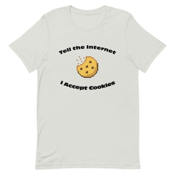I accept cookies T-shirt