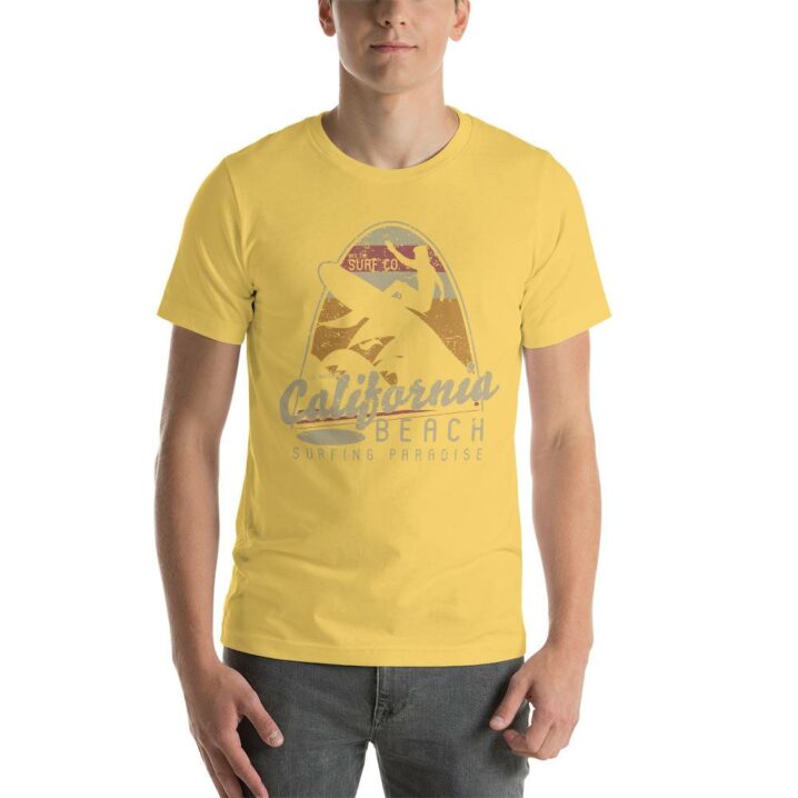 unisex staple t shirt yellow front 62d174830d31e