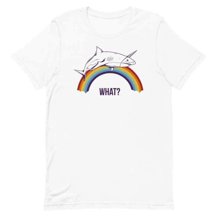 Rainbow Shark T-shirt