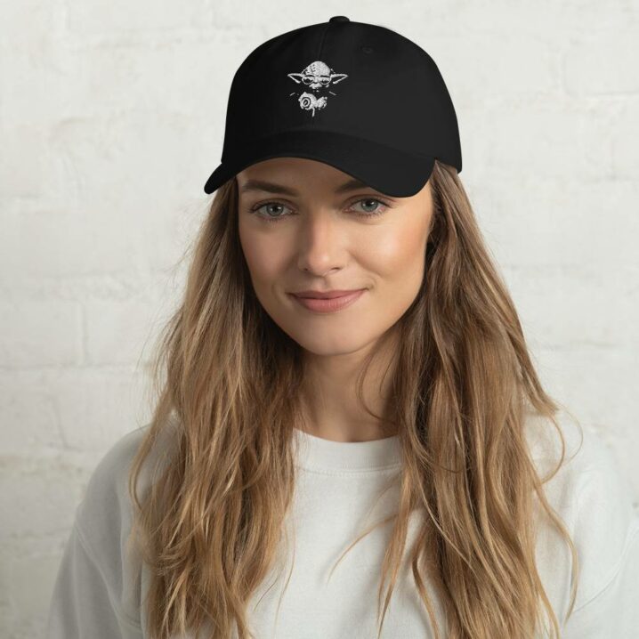 classic dad hat black front 6336aa265c1de