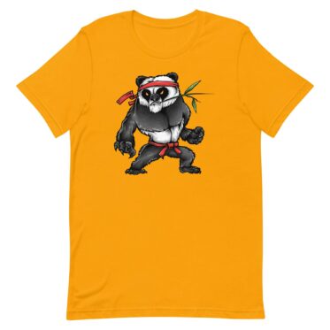 Panda T-shirt - gold