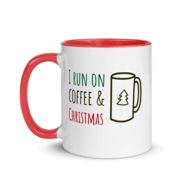 coffee and Christmas mug