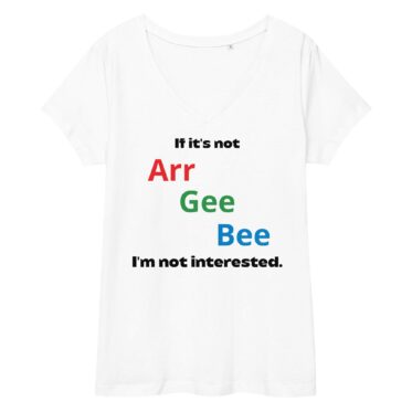 Arr Gee Bee V-neck t-shirt