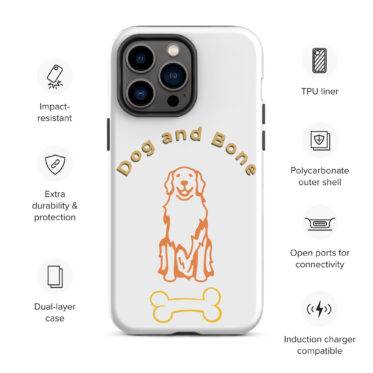 Dog and Bone iPhone case