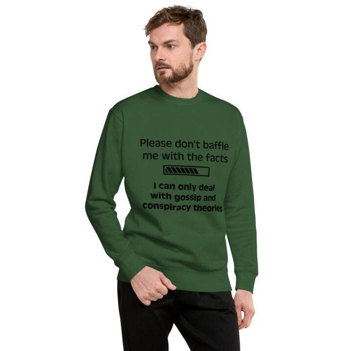 unisex premium sweatshirt forest green front 63a60058e9043