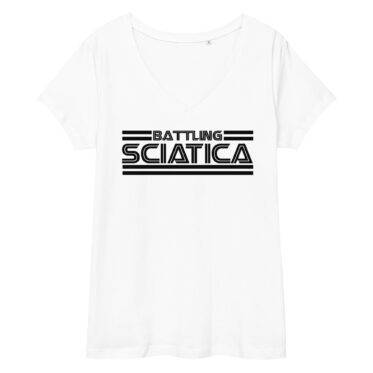 Battling Sciatica Women's t-shirt