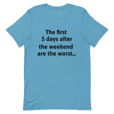 5 days t-shirt