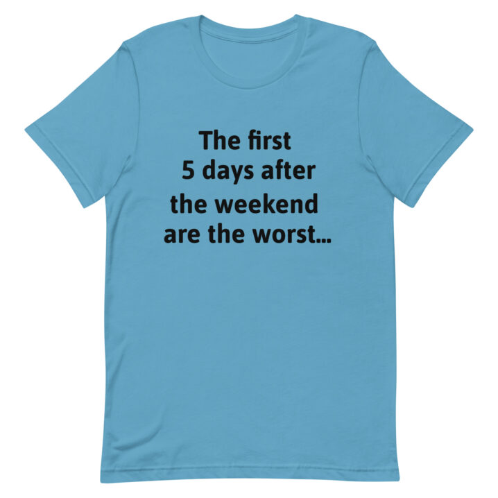 5 days t-shirt