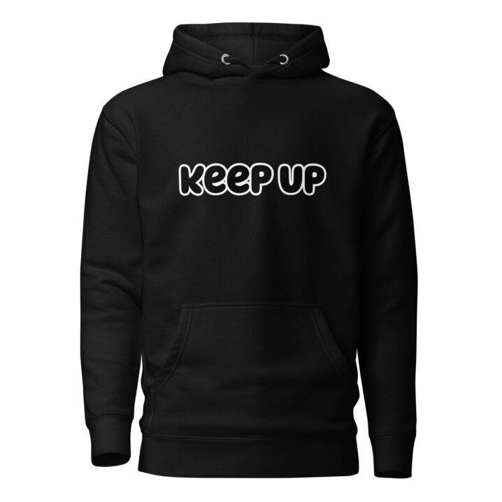 unisex premium hoodie black front 63dbd895365fb