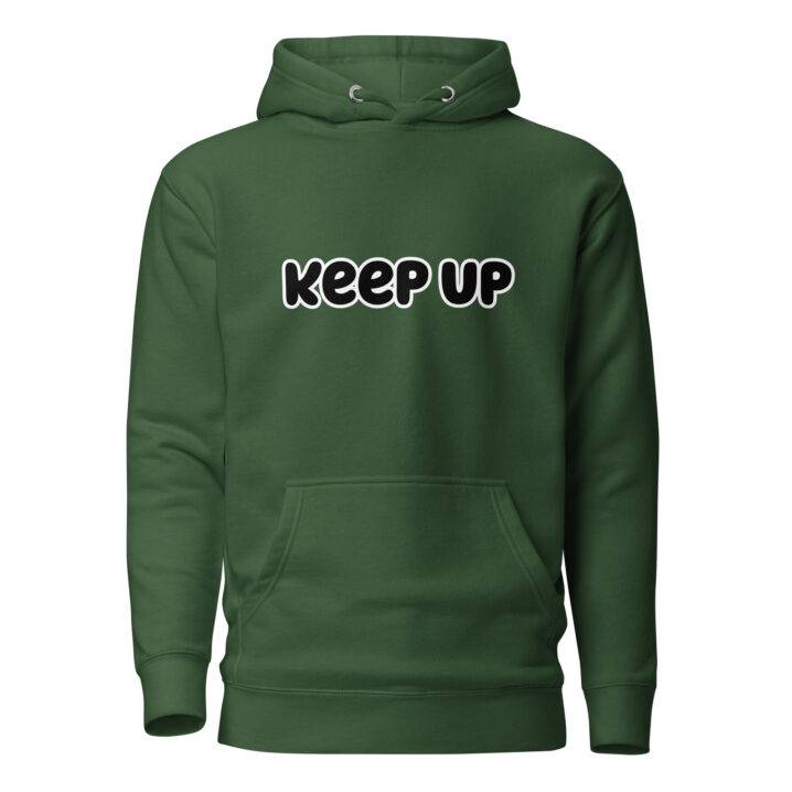 unisex premium hoodie forest green front 63dbd895378a4