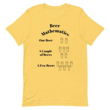 Beer Mathematics T-shirt